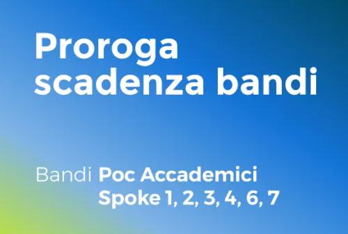 Proroga PoC Accademici