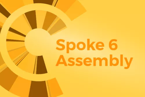 spoke 6 assembly