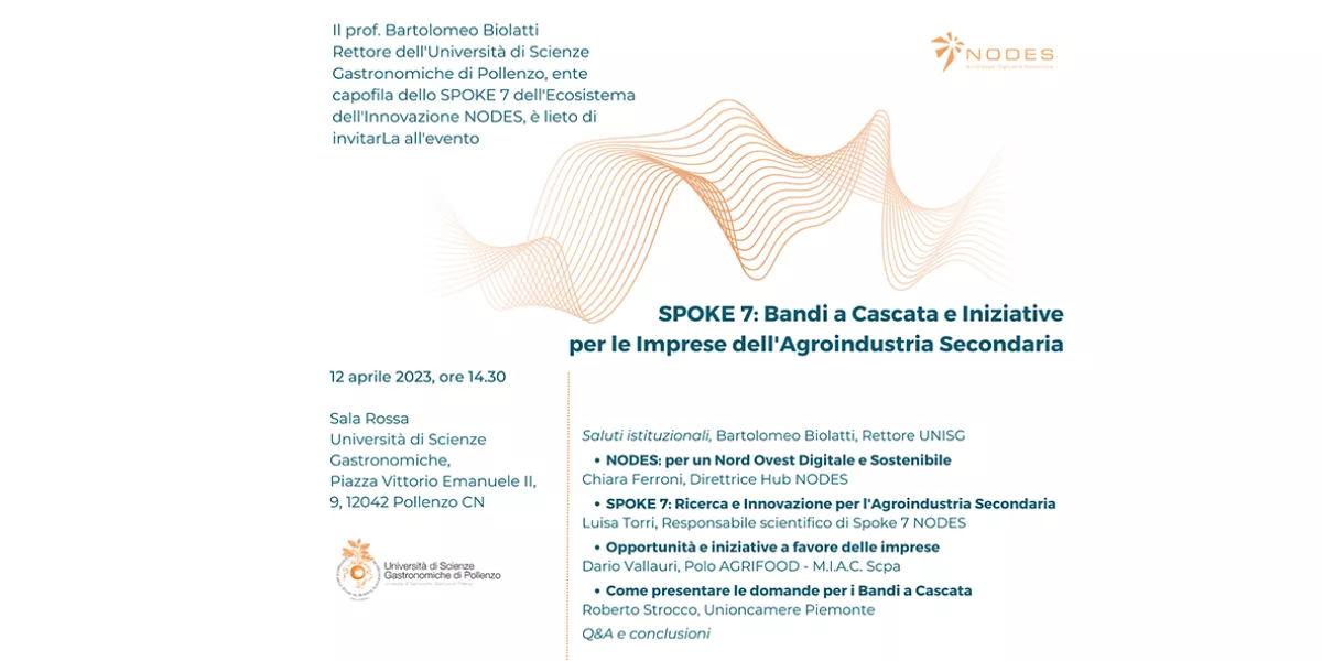 Invito Evento Spoke 7 - 12 aprile 2023