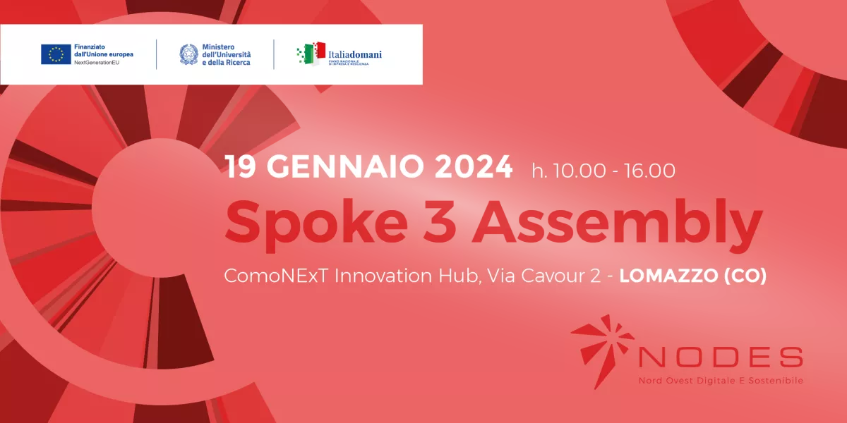 NODES - Spoke 3 Assembly - Lomazzo - Como - 19 gennaio 2024