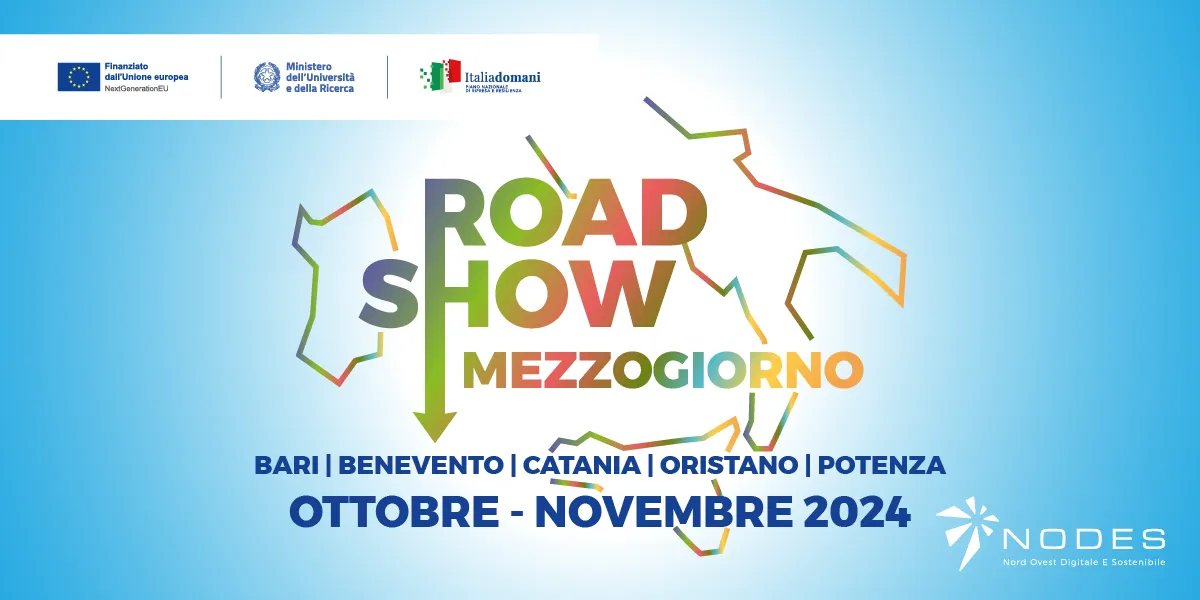 NODES Roadshow Mezzogiorno - Ottobre - Novembre 2024