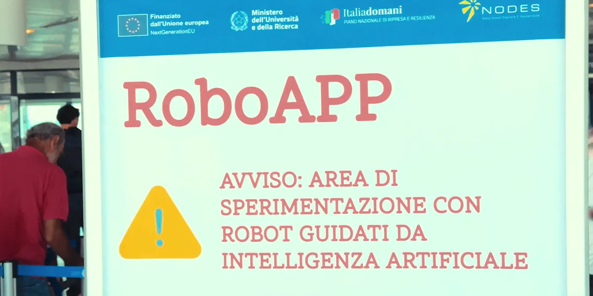 Roboapp - warning - airport